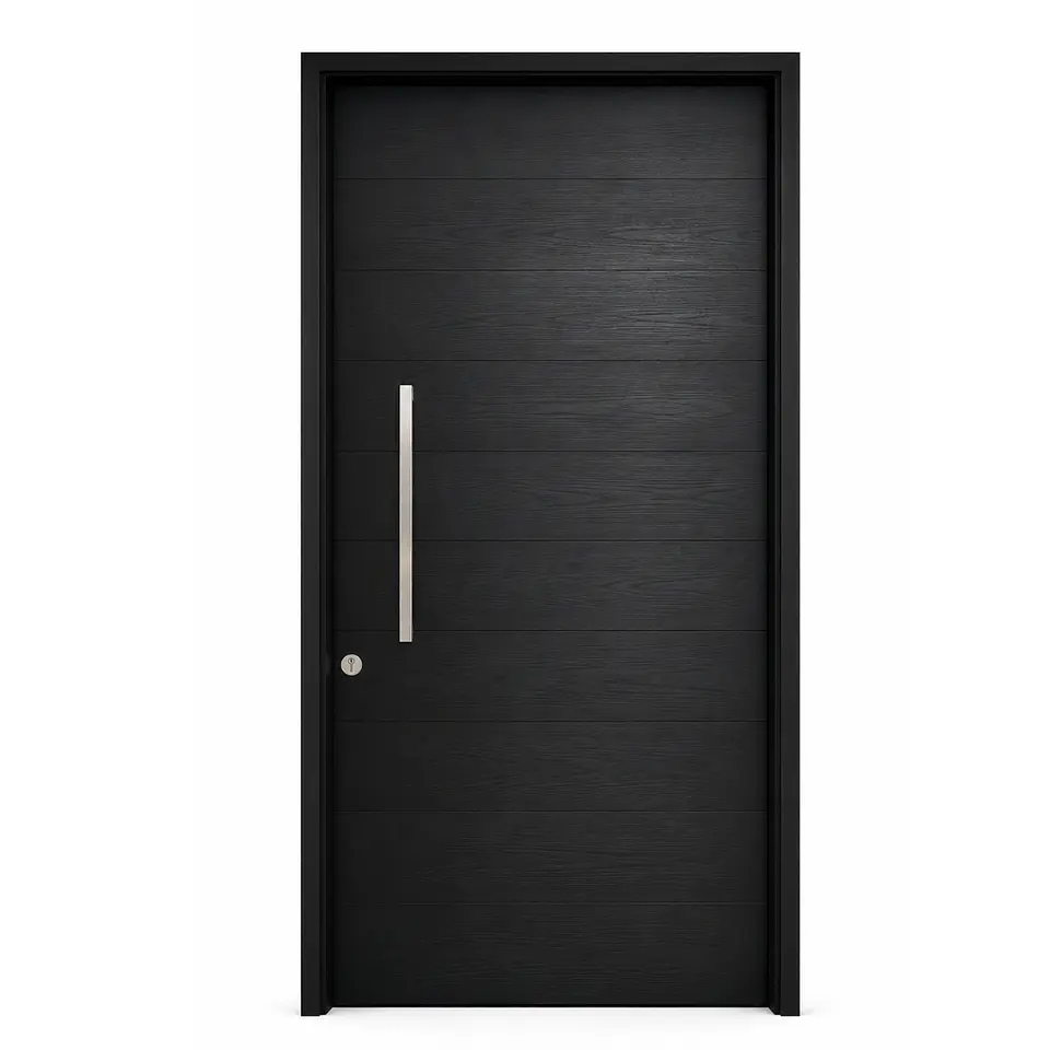 Puerta de Acceso - Modelo Báltico - Madera Termotratada 1