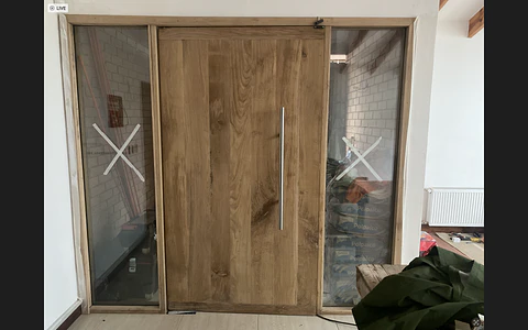 Puerta sólida Encino