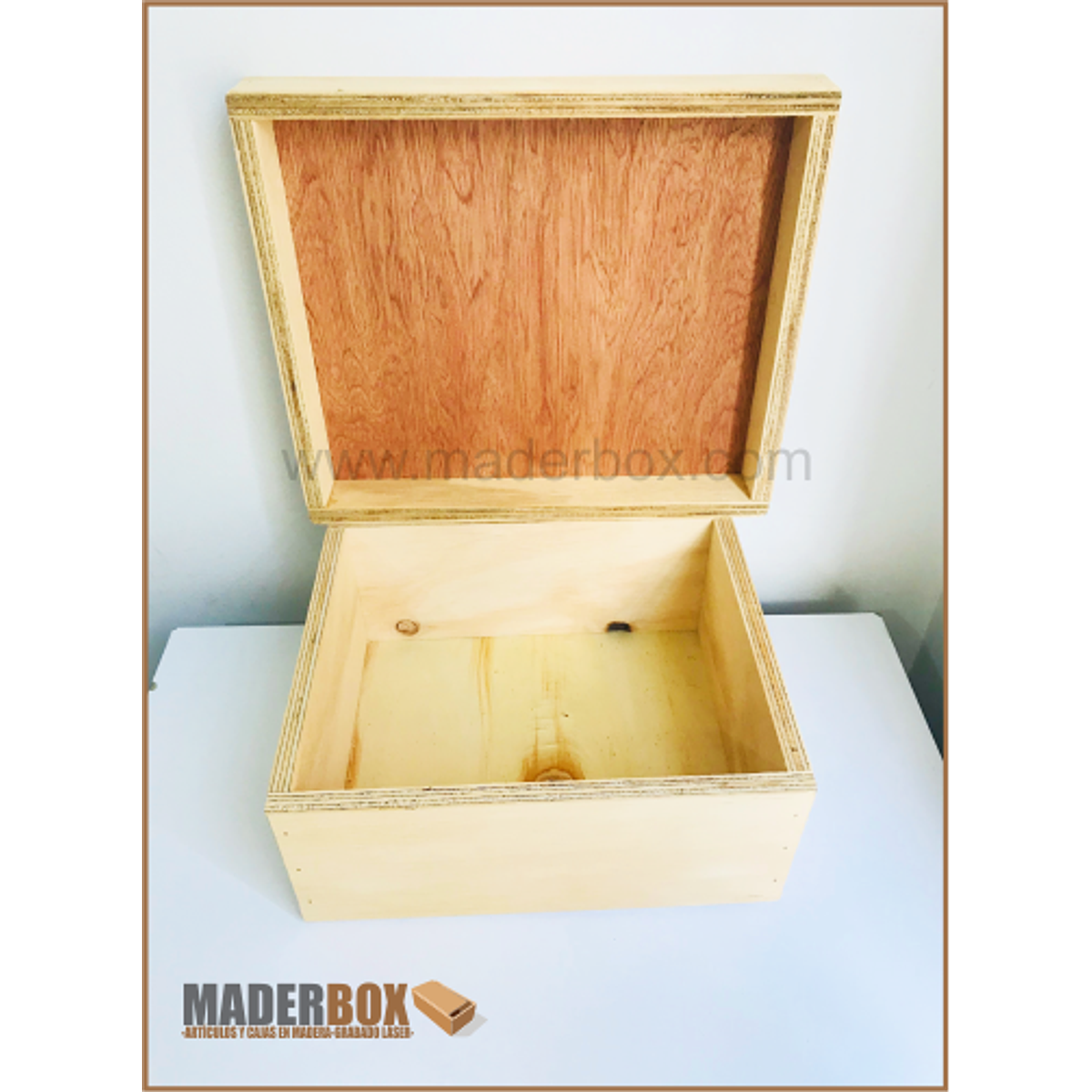 ᐅ CAJA DE MADERA CLASICA GRANDE TRIPLEX