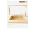 CAJA DE MADERA CON AGARRADERA CAPERUSA MDF