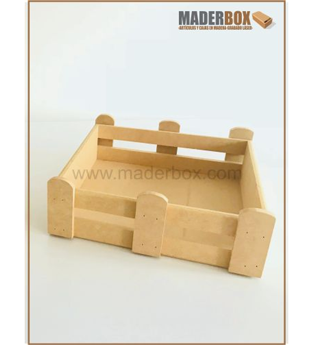 ᐅ CAJA DE MADERA TIPO CORRAL MADERBOX FABRICA
