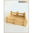 CAJA  DE MADERA TIPO CORRAL MDF 