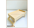 CAJA DE MADERA CON PATAS DESPLEGABLES MDF 