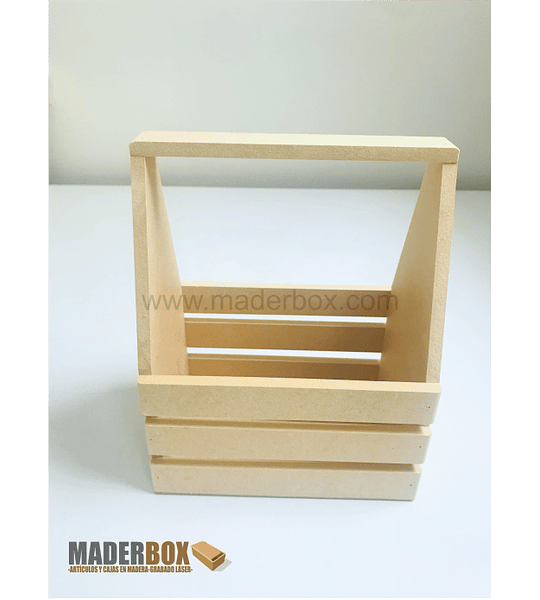 CAJA CERVECERA SIX PACK MDF UNIDAD