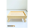 CAJA DE MADERA CON PATAS DESPLEGABLES UNIDAD