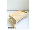 CAJA DE MADERA CON PATAS DESPLEGABLES UNIDAD