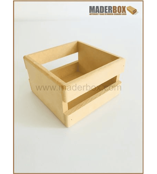 CAJA  DE MADERA PARA MUG UNIDAD