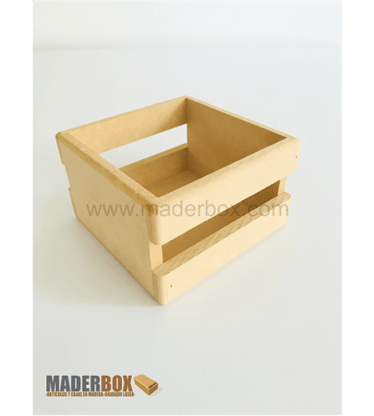 CAJA  DE MADERA PARA MUG UNIDAD