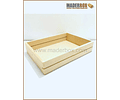 CAJA DE MADERA DOS LINEAS MEDIANA MDF