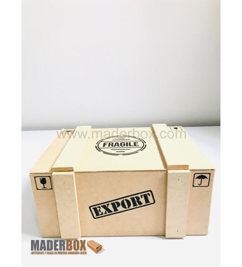 ᐅ CAJA DE MADERA TIPO EXPORTACIÓN MADERBOX FABRICA