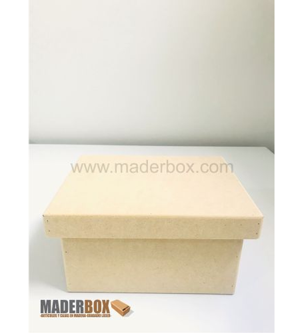 ᐅ CAJA DE MADERA PROFUNDA CON TAPA MADERBOX FABRICA