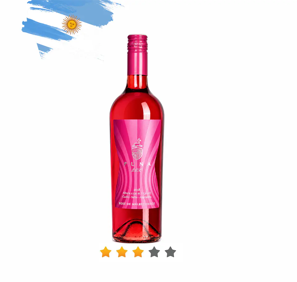 PUNA MALBEC ROSÉ DULCE 1
