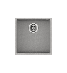 Lavaplatos SQUARE 40.40 TG Granito Stone Grey (BE)