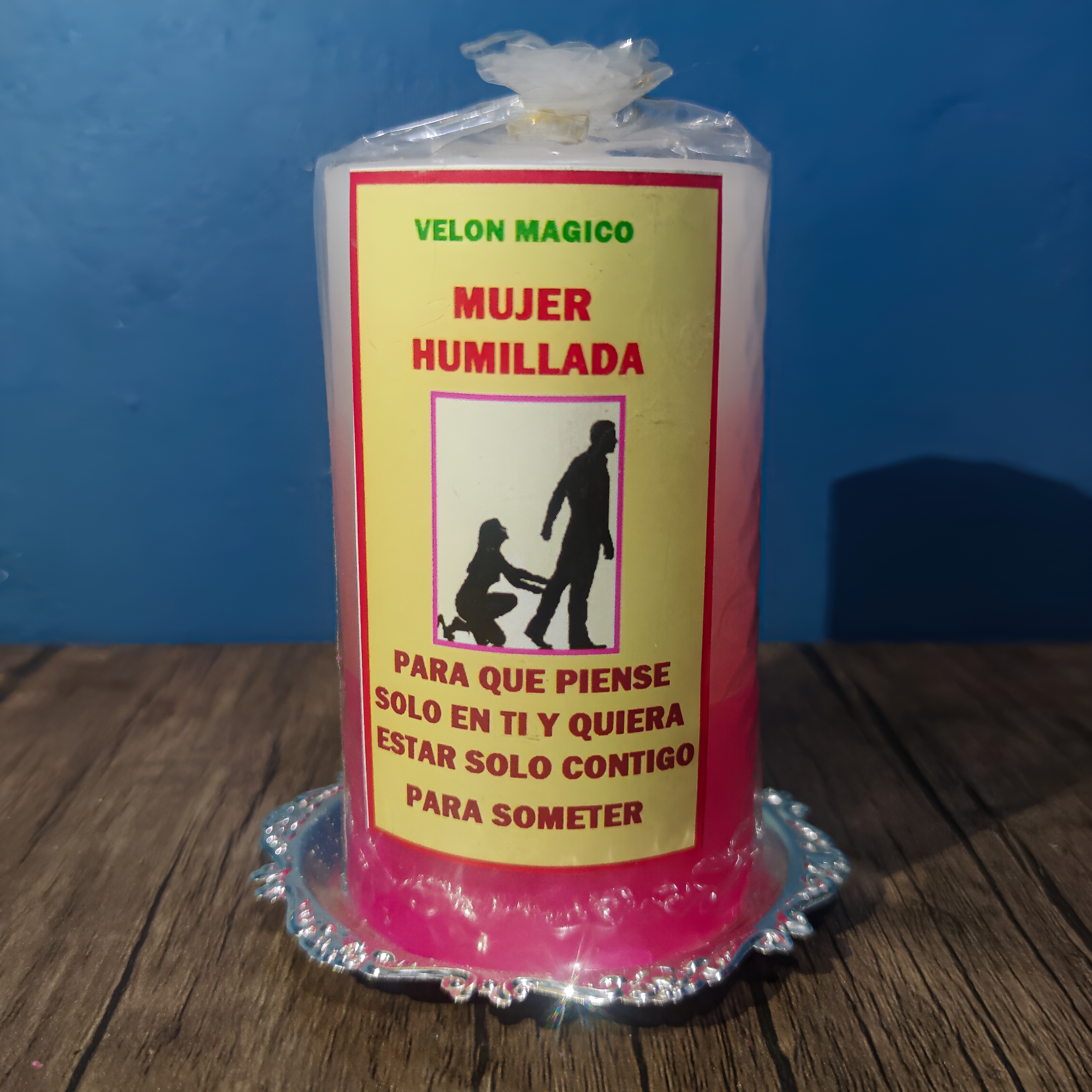 Veladora Mujer Humillada