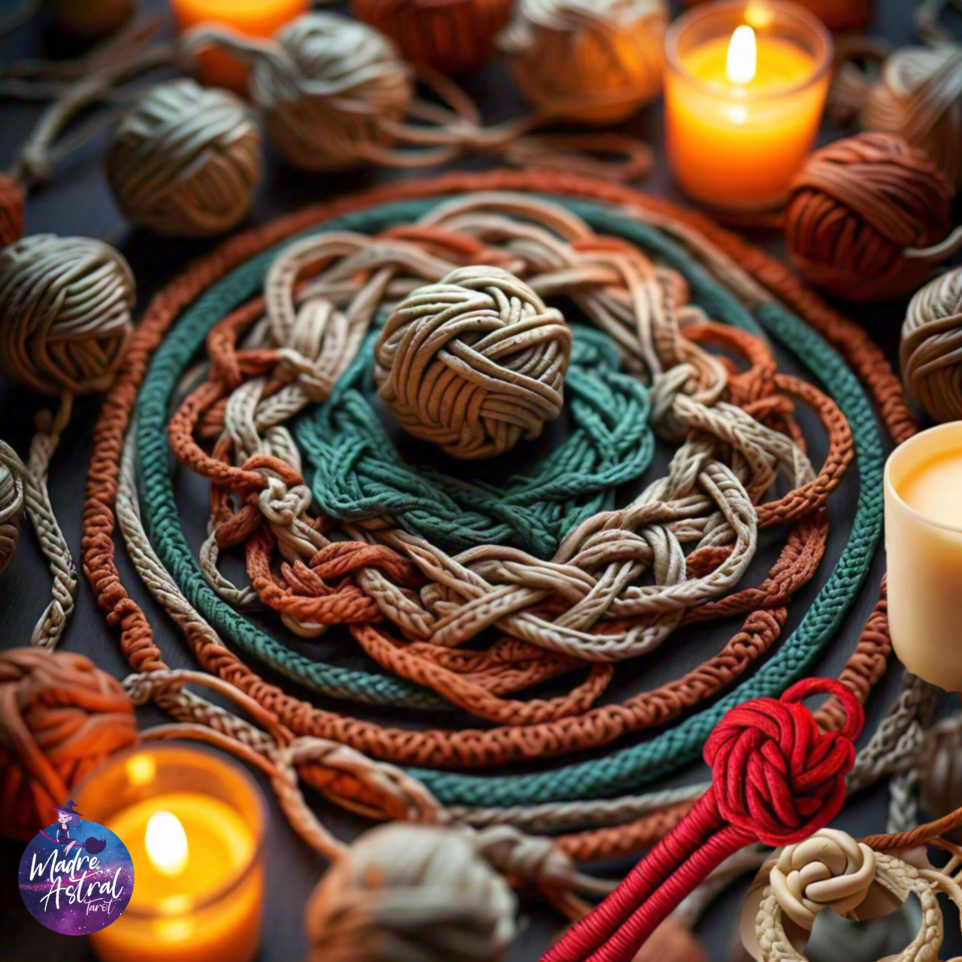 Amuletos con Magia de Nudos