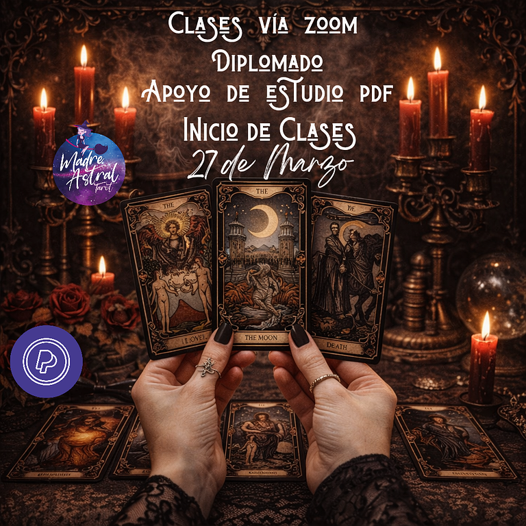 CURSO DE TAROT ONLINE ⭐️🖤