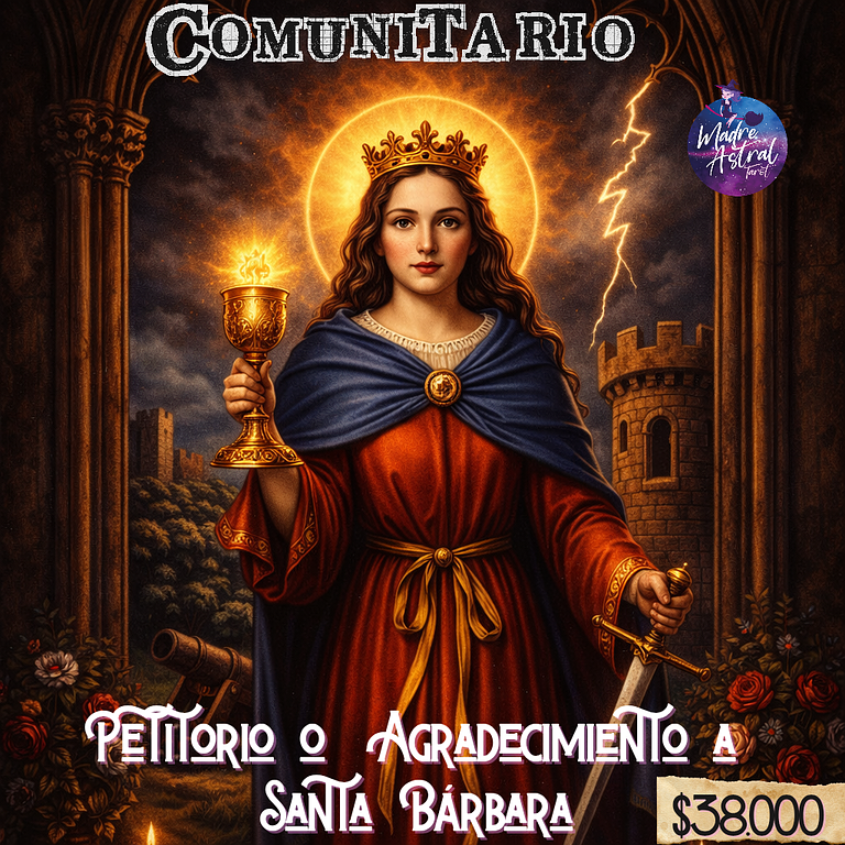 Santa Barbara  petitorios  y agradecimientos 
