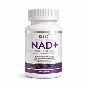  KM42 +NAD – Precursor Natural de Energía Celular y Antioxidantes