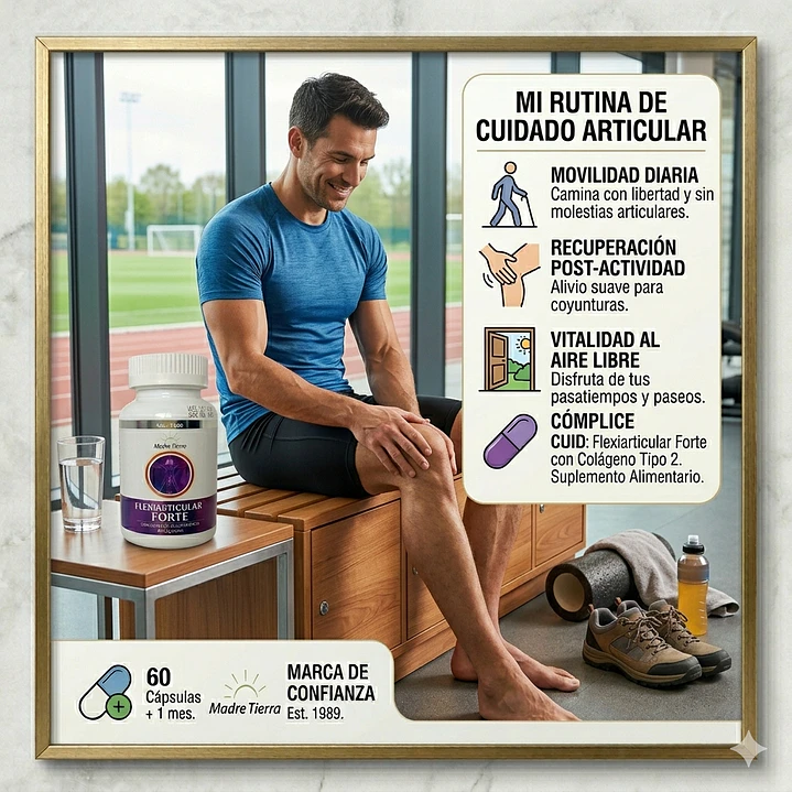 Flexiarticular Forte · Suplemento para articulaciones, huesos y músculos | MadreTierra 3