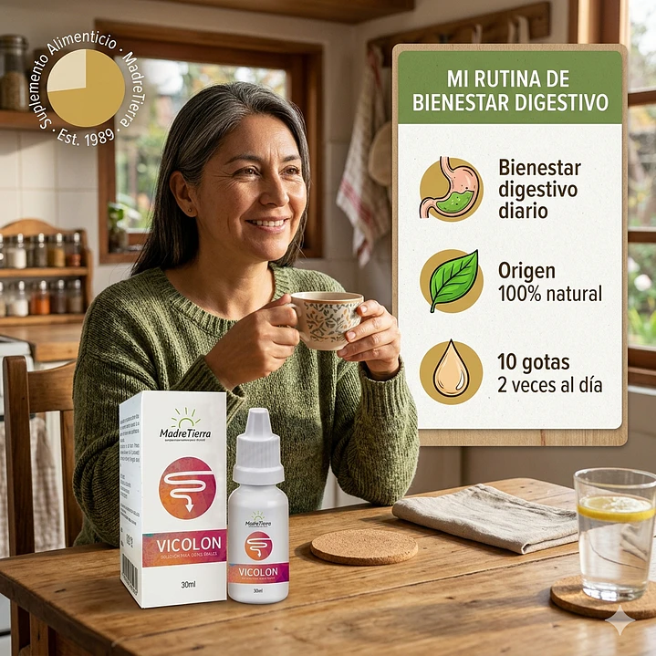 Vicolon · Suplemento natural para el bienestar digestivo en gotas | MadreTierra 5