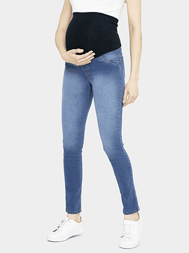 JEANS SLIM PRETINA ALTA