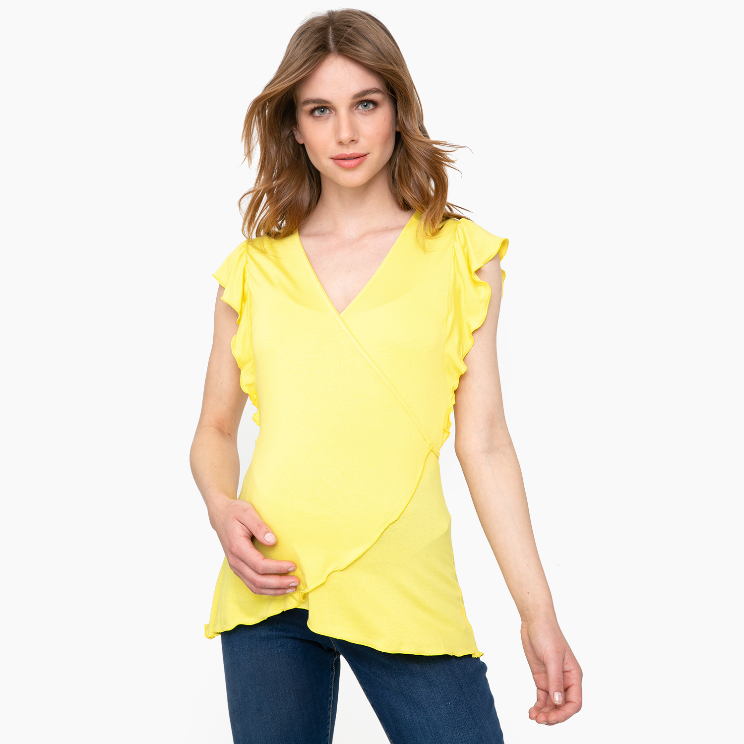 POLERA IMPRESS AMARILLO