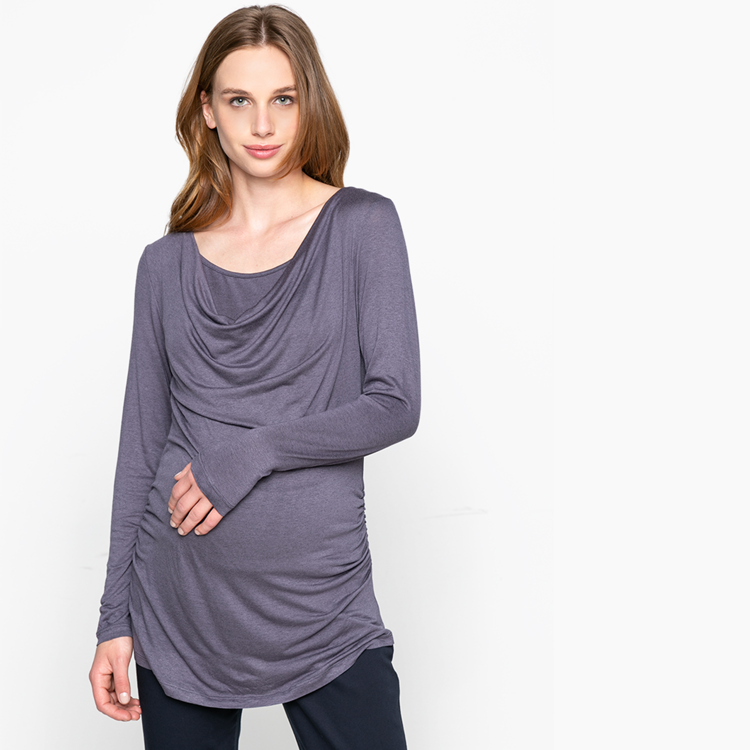 POLERA NURSING DORIS GRIS