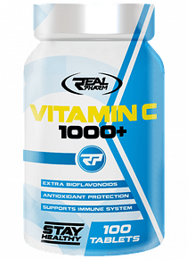 Vitamina C +1000 - 100tabletas Realpharm