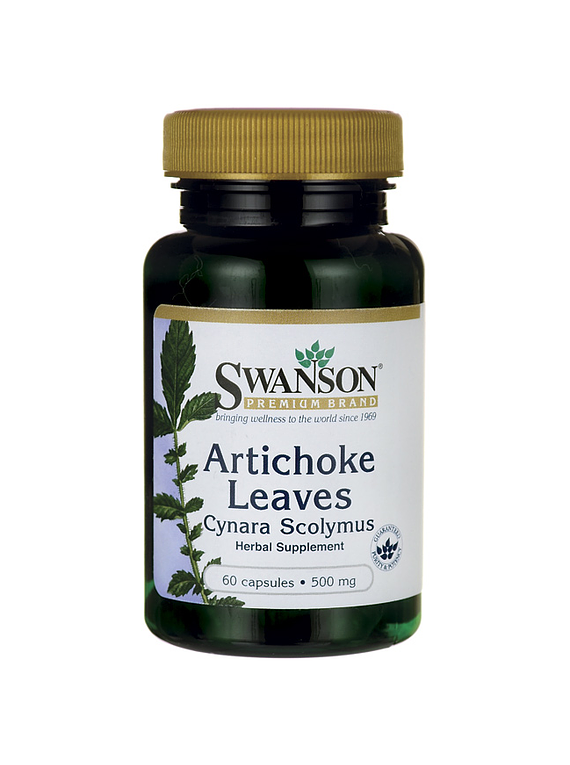 Hojas de alcachofa (Cynara Scolymus) 60 capsulas, 500mg- Swanson