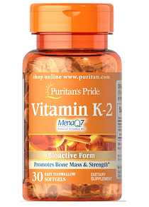 Vitamina K-2  30 softgels 100 mcg- Puritan´s Pride