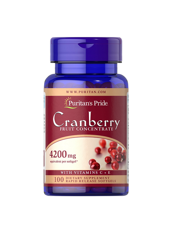 Cranberry 100 softgels- Puritan´s Pride
