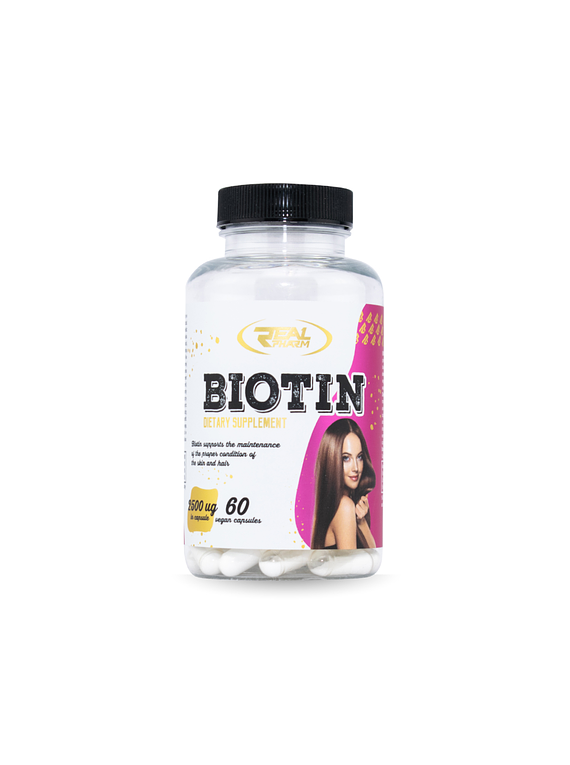 Biotina 60 capsulas Real Pharm