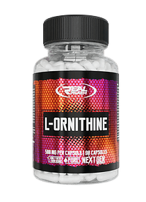 L-Ornitina 90 capsulas 500mg- Real Pharm