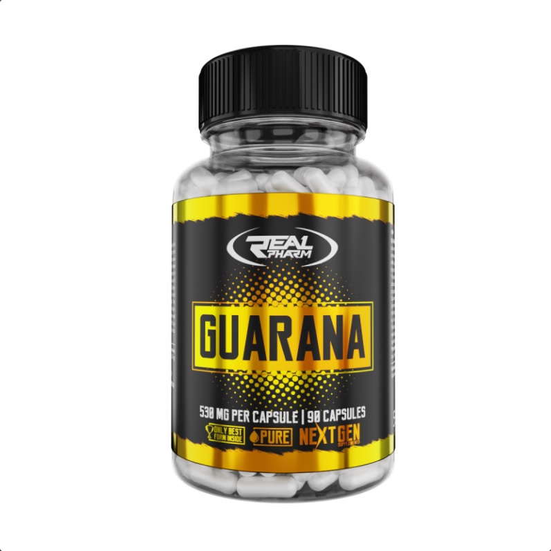 Guarana 90 Capsulas 530mg - Real Pharm
