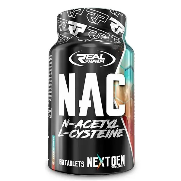 N-acetyl Cysteine NAC 250mg 180 tabs - Real Pharm