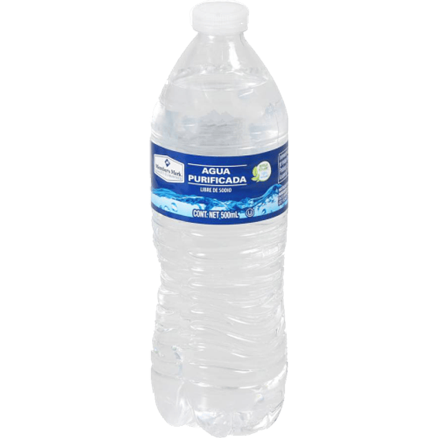 Agua natural botella de 500 ml. | Mafer Computación