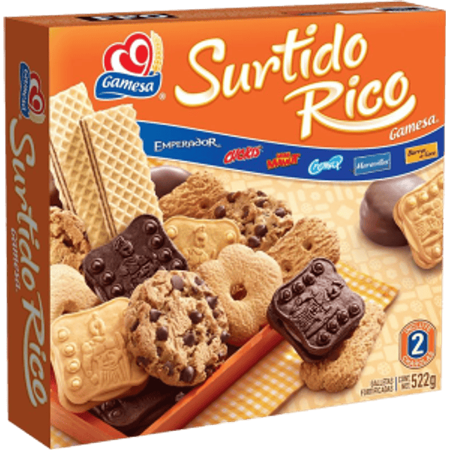 Galletas surtido rico de 436 gramos