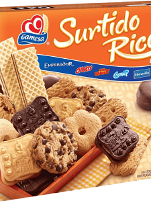 Galletas surtido rico de 436 gramos