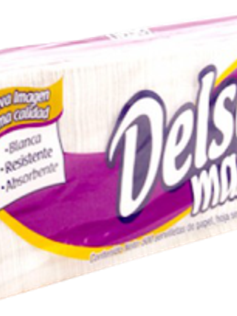 Servilleta de papel color blanca, paquete con 500 hojas. 1