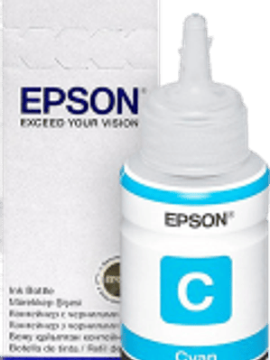 Botella de tinta color cyan para multifuncional tinta continua l200, l350, l355