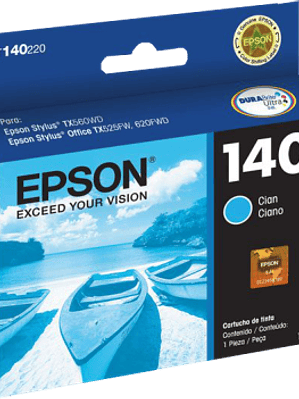 Cartucho de tinta color cyan para impresora TX525, TX560WD y TX620FWD