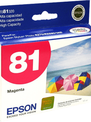 Cartucho de tinta color Magenta de alta capacidad para Stylus Photo R270