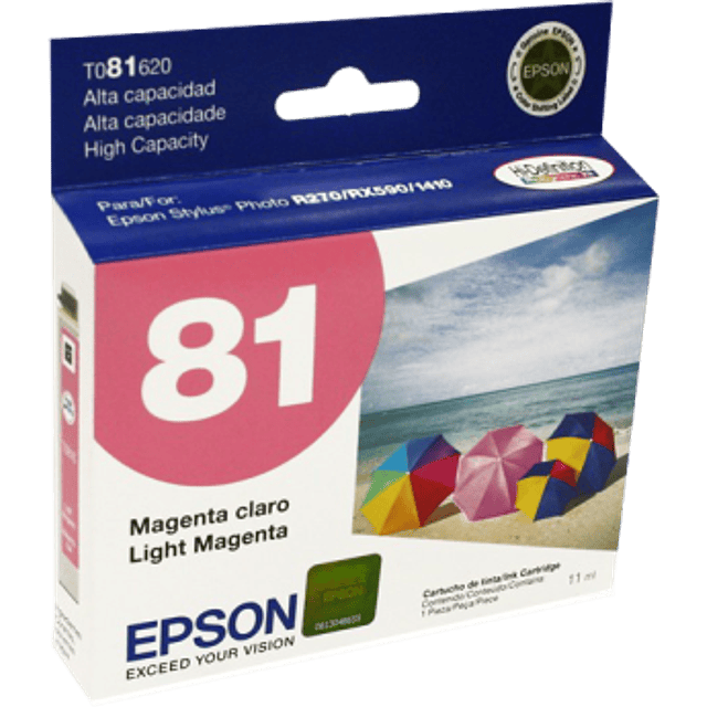 Cartucho de tinta color Magenta Light de alta capacidad para Stylus Photo R270