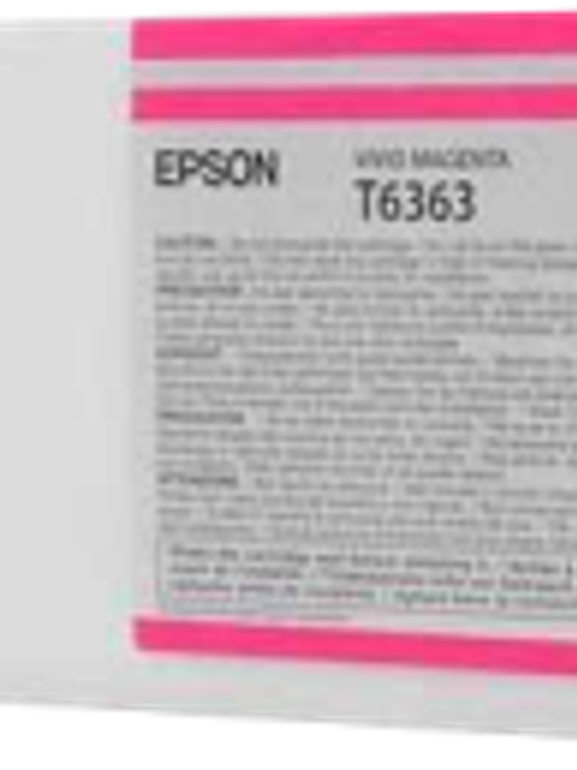 Cartucho de tinta Magenta Vivid Light para la Stylus Pro 7900, 9900 1