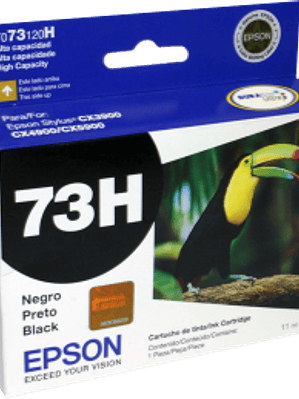 Cartucho de tinta color negro alta capacidad para Stylus CX-3900, CX-5900