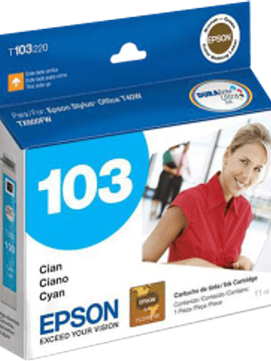 Tinta color cyan T40W  TX600FW