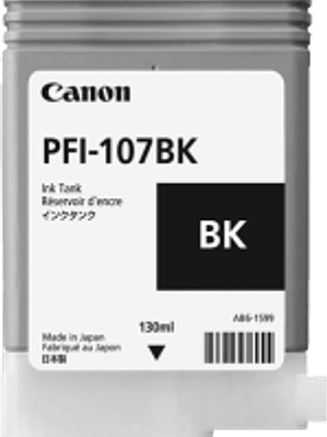 Tanque de tinta color negro