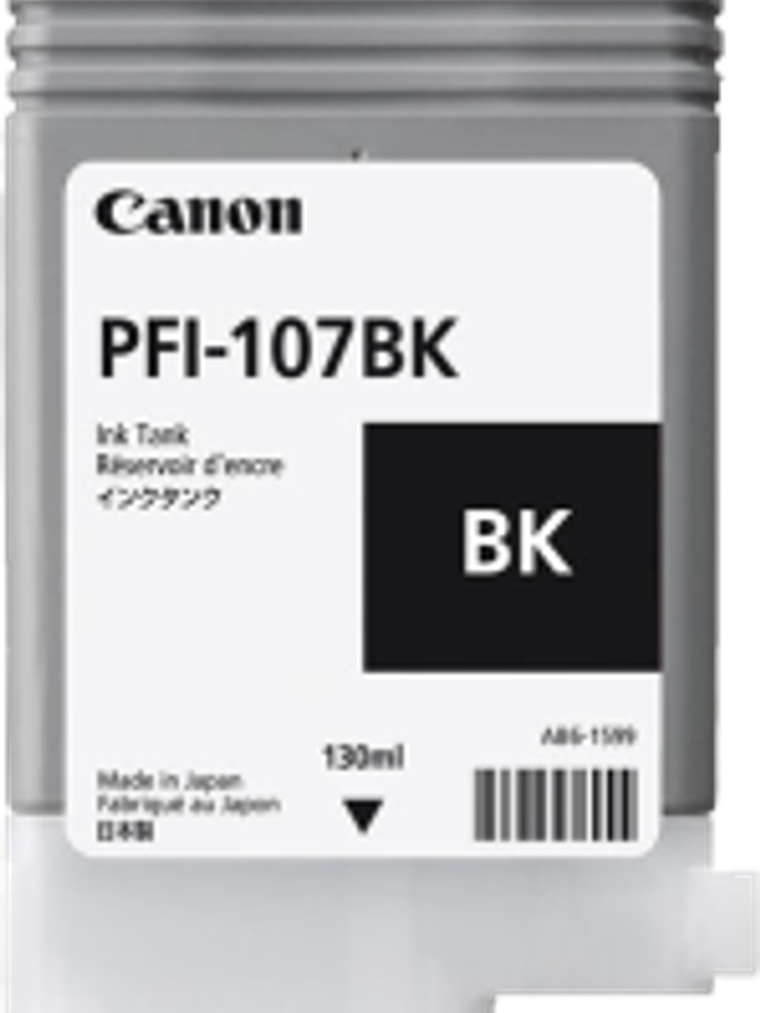 Tanque de tinta color negro 1