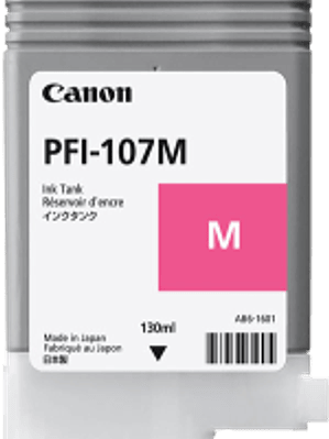 Tanque de tinta color Magenta PFI-107M