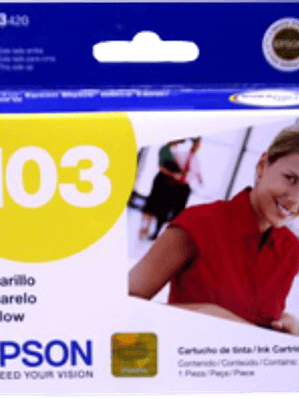 Tinta color amarilla T40W, TX600FW 